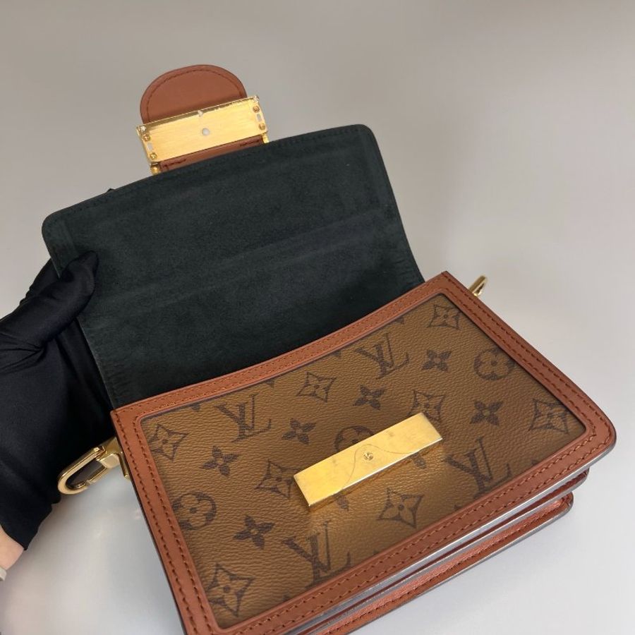 LV M44580/晶片款 達芙妮包Dauphine MINI-5