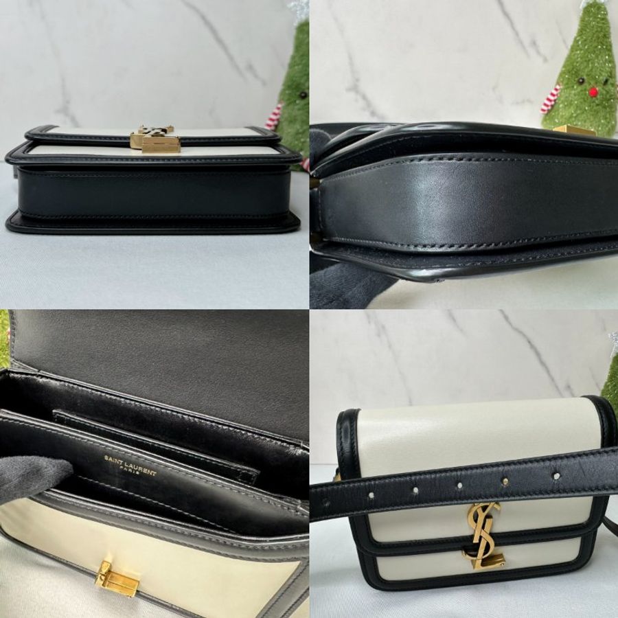 YSL Solferino皮革斜背包-7