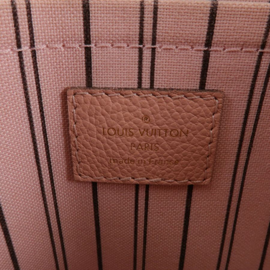 LOUIS VUITTON Monogram Empreinte Montaigne MM手挽肩背兩用袋-5
