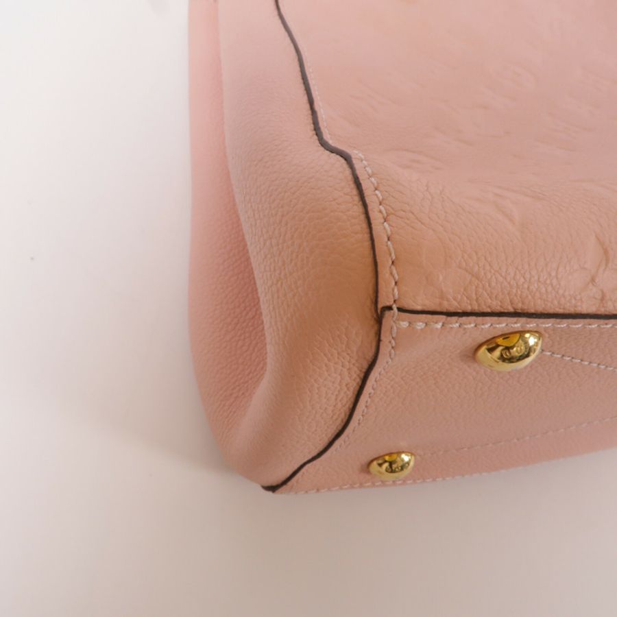 LOUIS VUITTON Monogram Empreinte Montaigne MM手挽肩背兩用袋-12