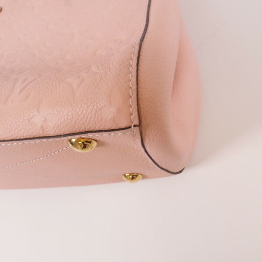 LOUIS VUITTON Monogram Empreinte Montaigne MM手挽肩背兩用袋-13