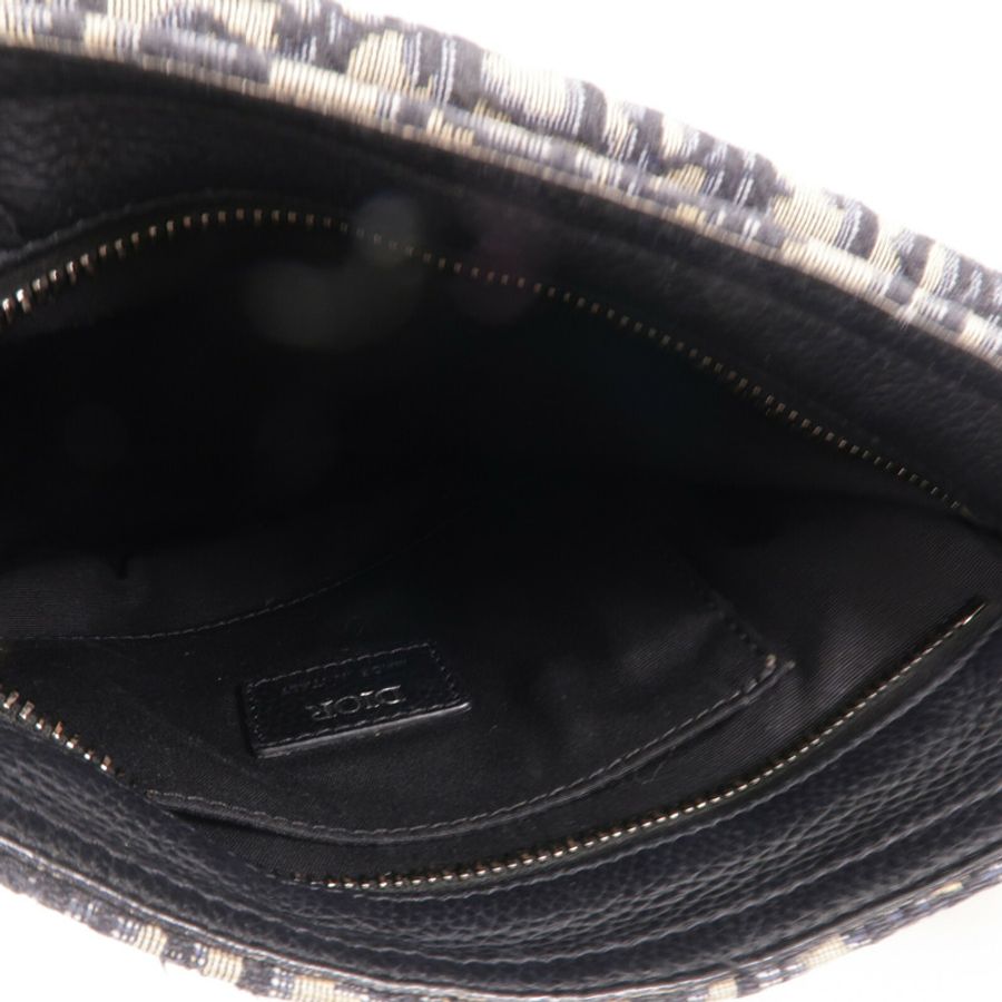 Dior 帆布Saddle Messenger Bag手挽肩背兩用袋-4
