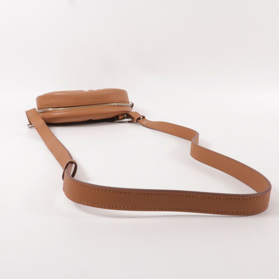 HERMES Swift皮革In The Loop Belt Bag腰包Gold-7