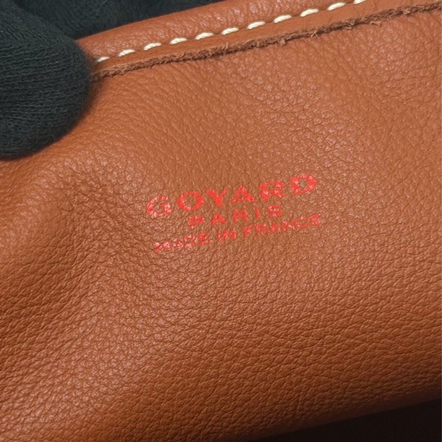 #極新 Goyard Mini Tote Anjou 棕色-20