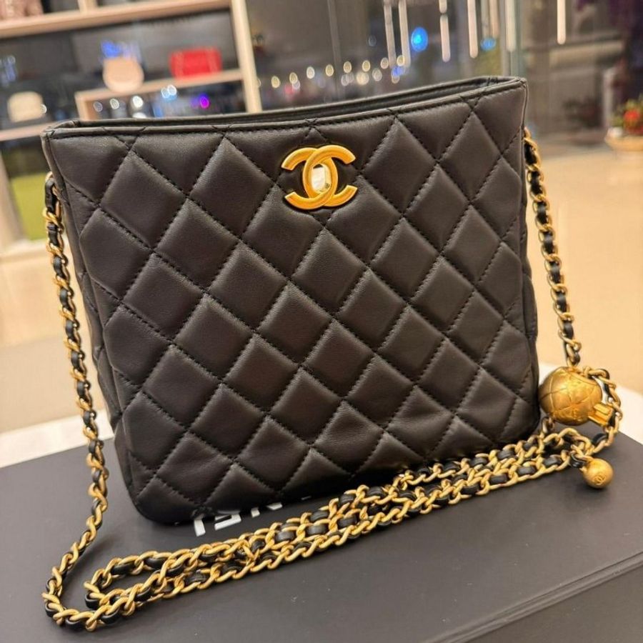 CHANEL Hobo Bag 金球流浪包-0