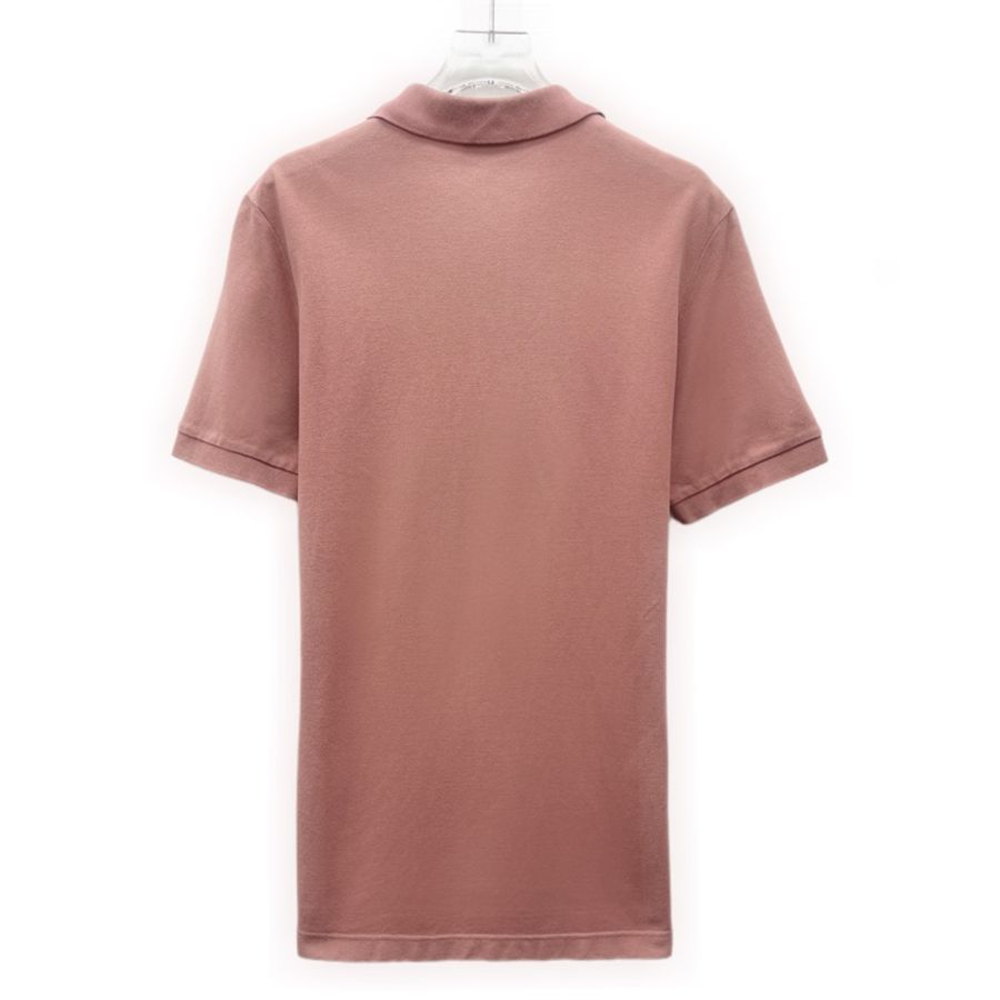 Dior 粉色CD字母Polo衫 S码-1