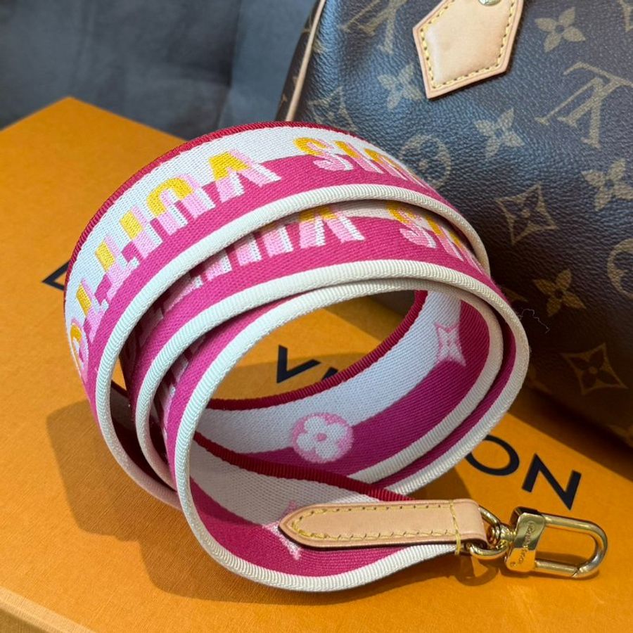LV Speedy Bandoulière 20波士頓包 晶片款-6