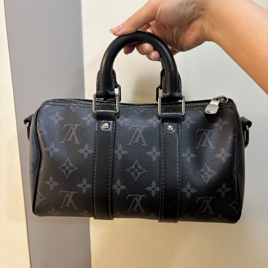 🔥男生熱門款Lv 🕶️黑老花keepall25-4
