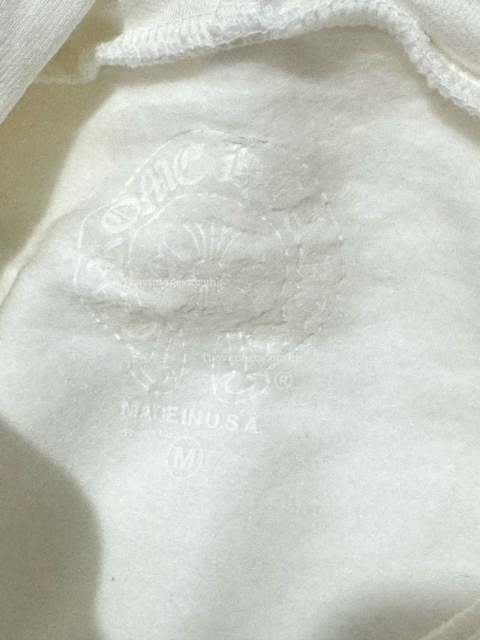 Chrome Hearts White Foil hoodie 🤍🩶-6