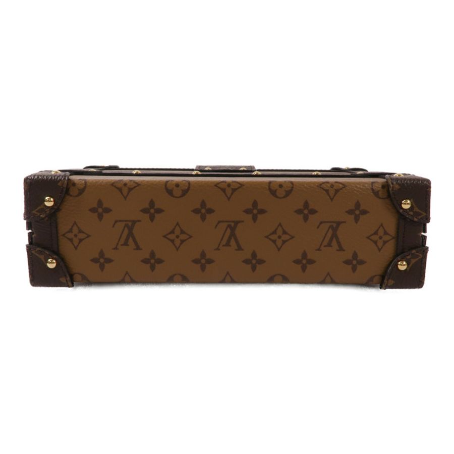 LOUIS VUITTON Monogram Reverse Petite Malle肩背袋-3