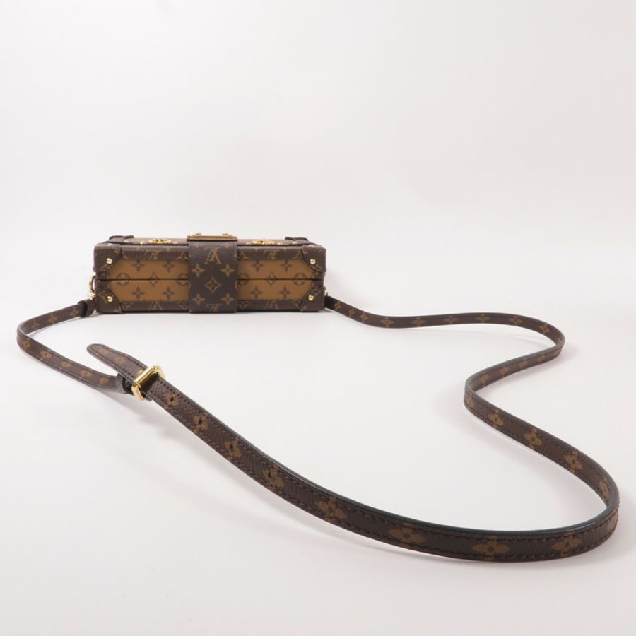 LOUIS VUITTON Monogram Reverse Petite Malle肩背袋-8