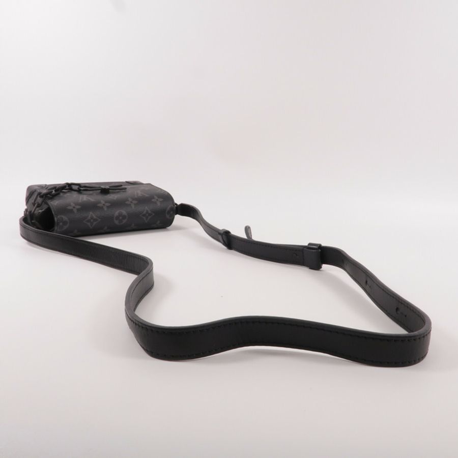 LOUIS VUITTON Monogram Eclipse Steamer Wearable Wallet肩背袋-7