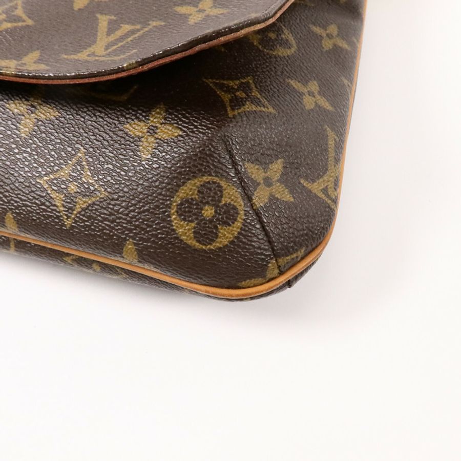 LOUIS VUITTON Monogram Musette Salsa Short金扣肩背袋-9