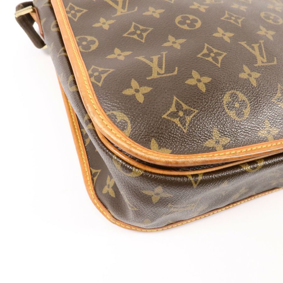LOUIS VUITTON Monogram Bosphore金扣肩背袋-10