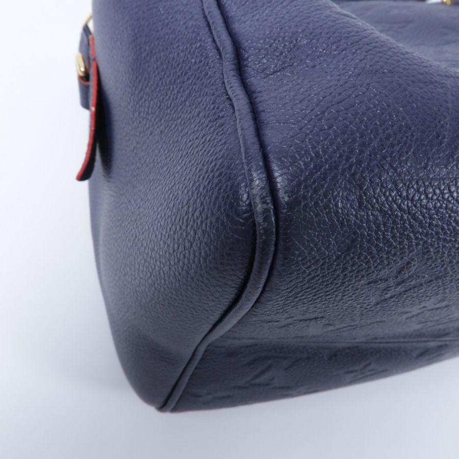 LOUIS VUITTON Monogram Empreinte Speedy Bandouliere 30手挽肩背兩用袋-11