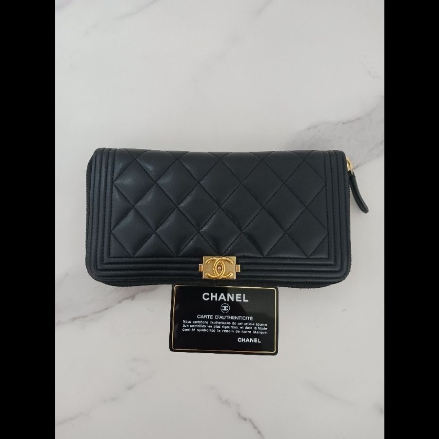 CHANEL 長銀包-0