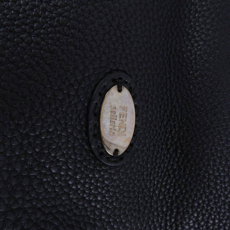 FENDI Roman Leather Selleria 2 Way Bag手挽肩背兩用袋-5