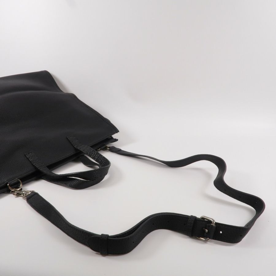 FENDI Roman Leather Selleria 2 Way Bag手挽肩背兩用袋-8