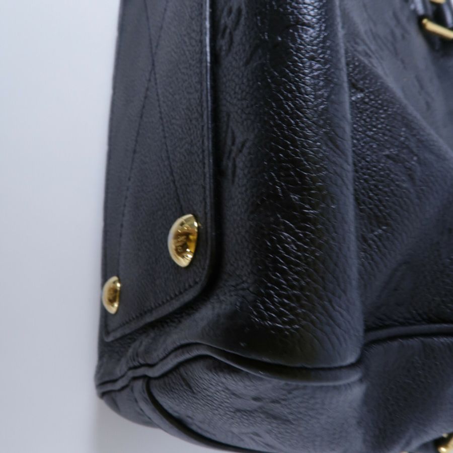 LOUIS VUITTON Monogram Empreinte Speedy Bandouliere 25手挽肩背兩用袋-11