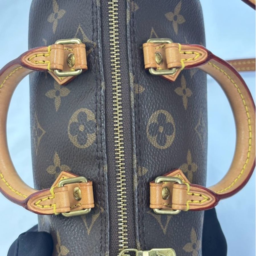 Lv/路易威登 Speedy Nano 老花塗層帆布 21年編碼~-10