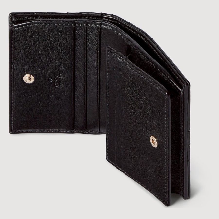 914intheair 精品代購『全新即將到貨』Gucci GG Marmont馬夢經典 GG logo 對折拉鍊零錢短夾-4