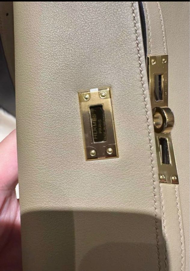 Hermes Kelly moove 馬爾法米 金扣 w刻 SWIFT皮-8