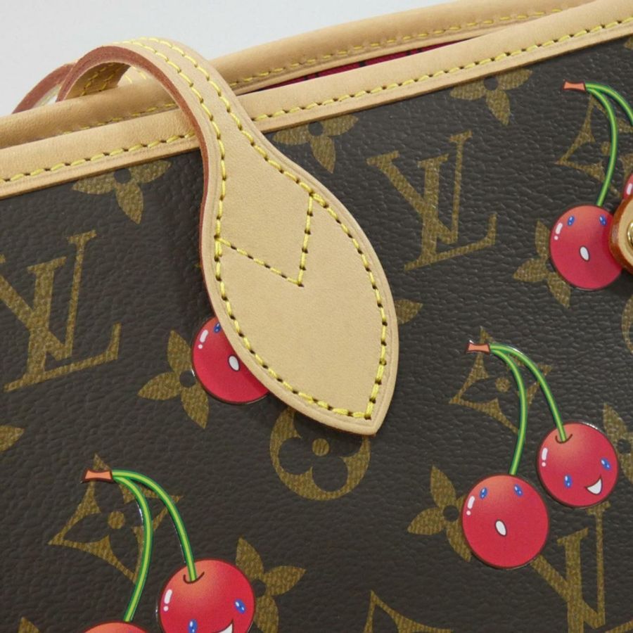 路易威登 Monogram Cherry (LV x TM) Neverfull MM M13263 手提包-2