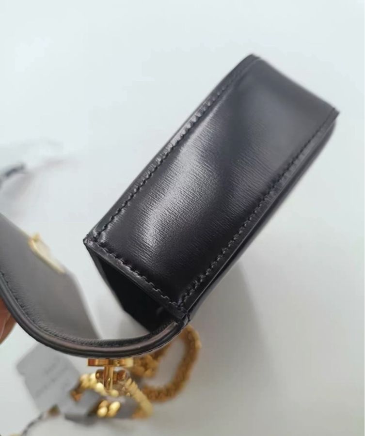 CELINE賽琳正品 凱旋門鏈條腋下包-2