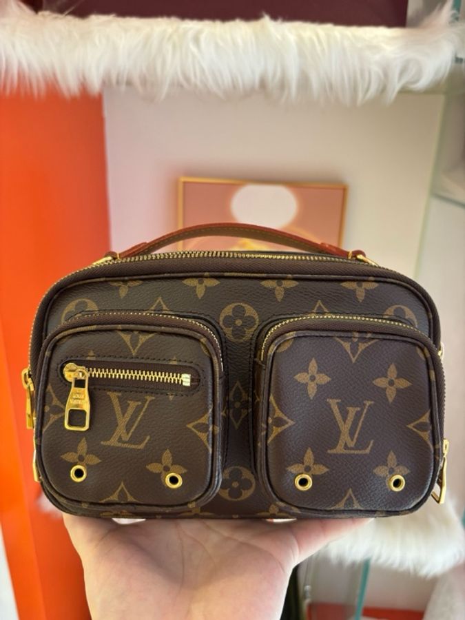 LV路易威登秀款Utility Crossbody 內里乾淨 純芯片款 老花相機包-1