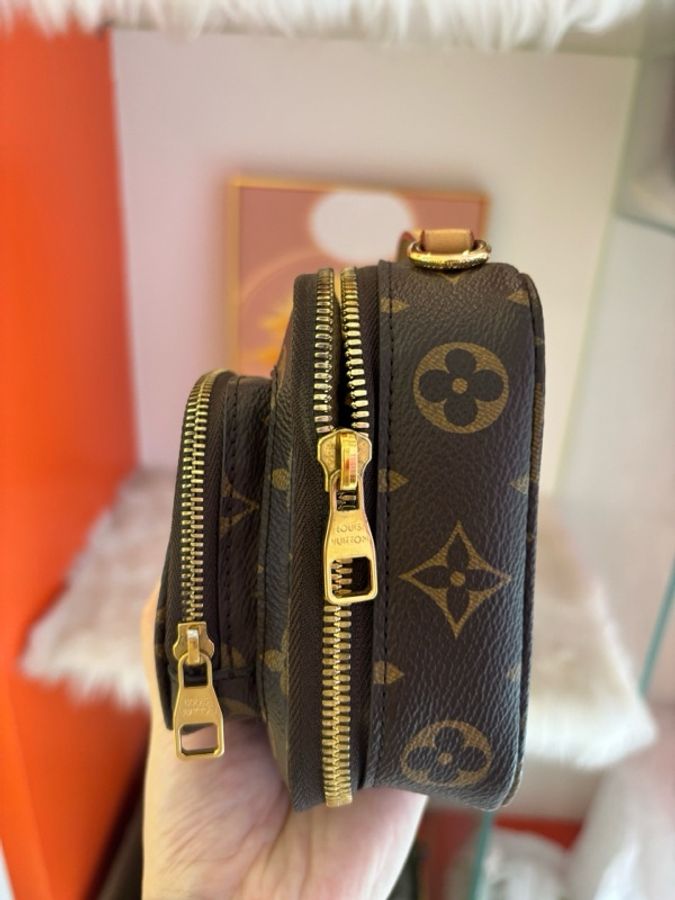 LV路易威登秀款Utility Crossbody 內里乾淨 純芯片款 老花相機包-4