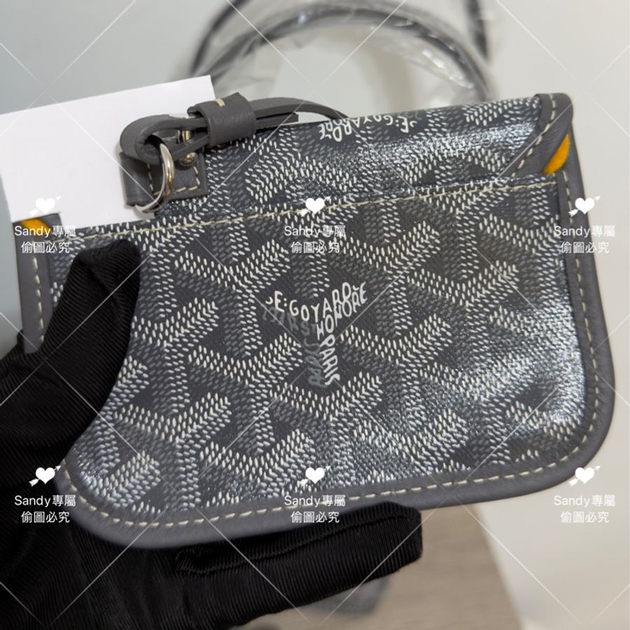 新款🈶包夾🌟 狗牙 mini tote 菜籃 灰色 全新全配🩶-33