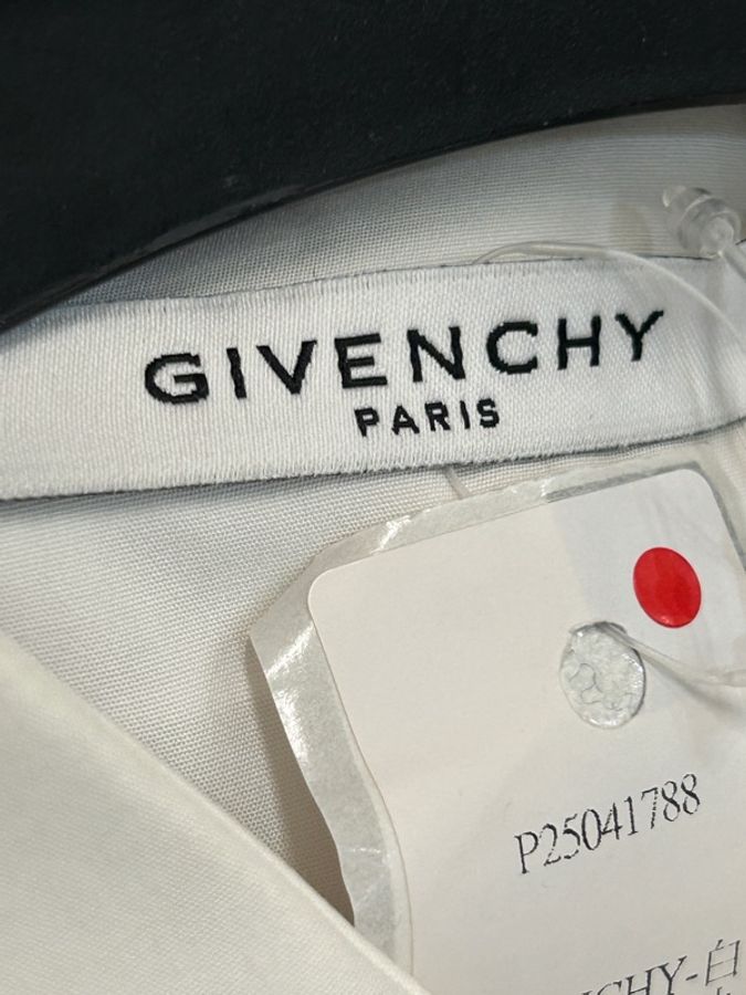 Givenchy白色 刺繡 星圖騰 長袖襯衫 39碼-3