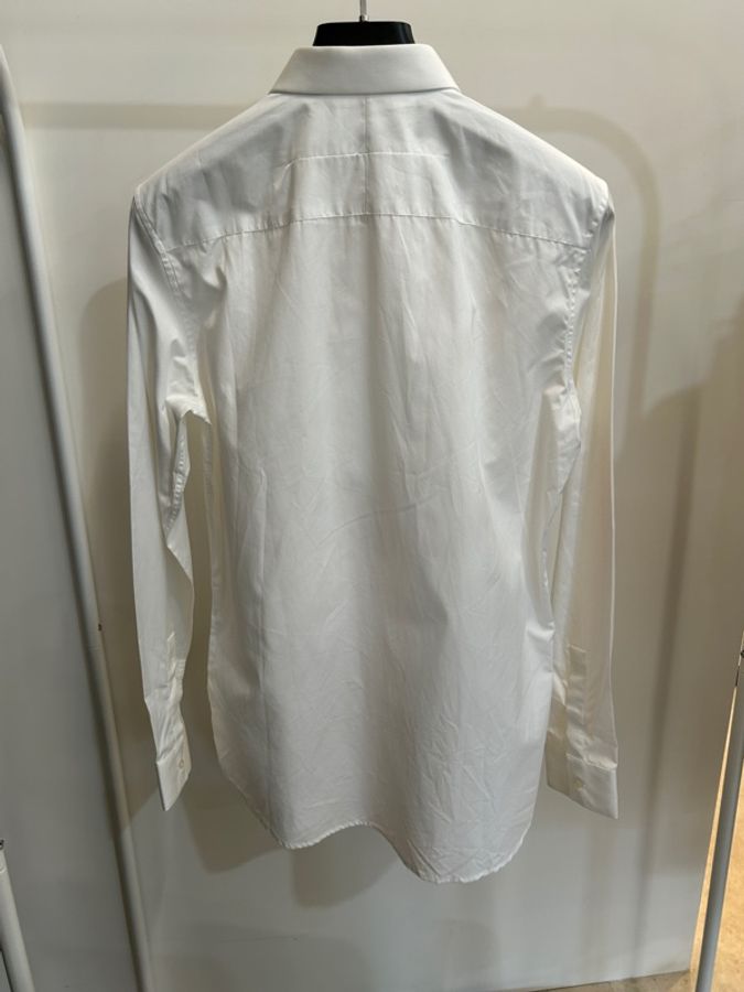 Givenchy白色 刺繡 星圖騰 長袖襯衫 39碼-6