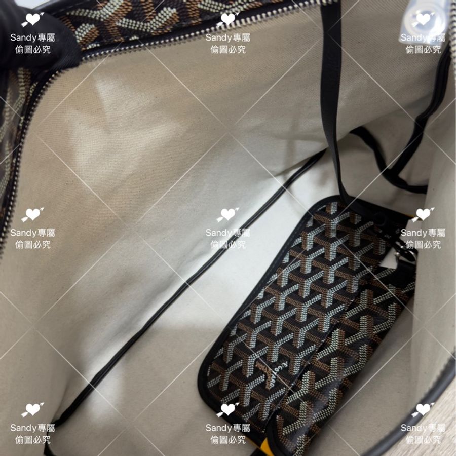 🖤Goyard hobo 黑色 全新全配🖤-26