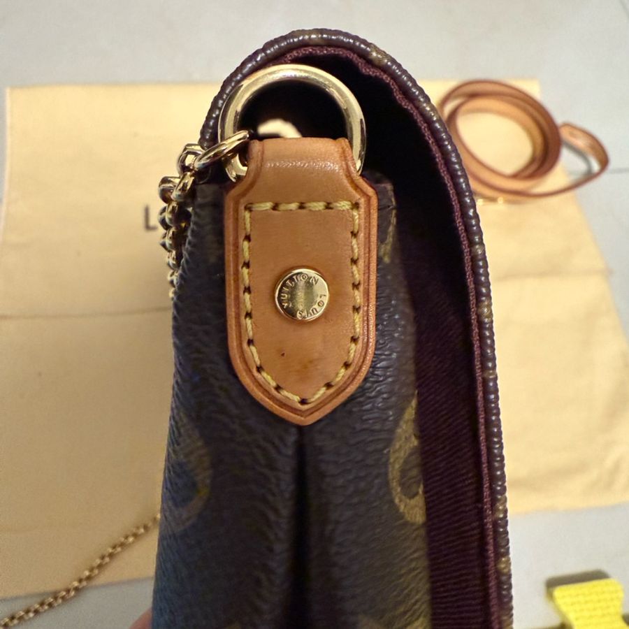 LOUIS VUITTON FAVORITE MM 經典花紋鍊條肩背包-11
