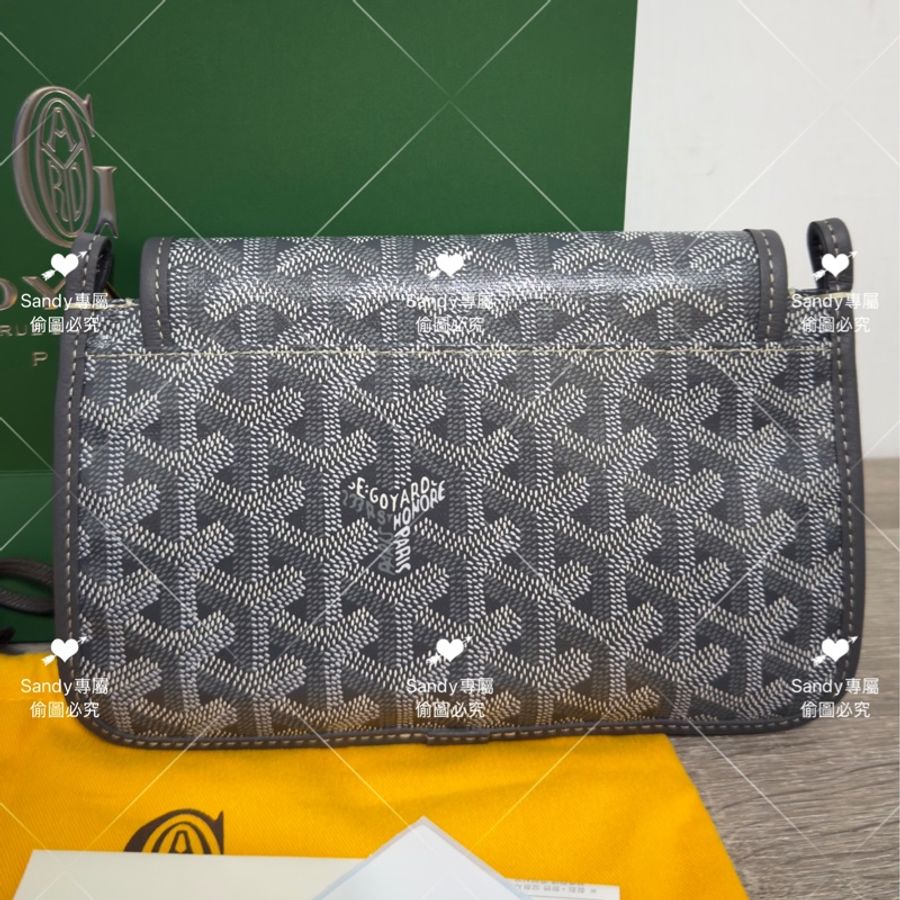 🩶Goyard 狗牙 信封包 灰色 全新全配 🩶-2