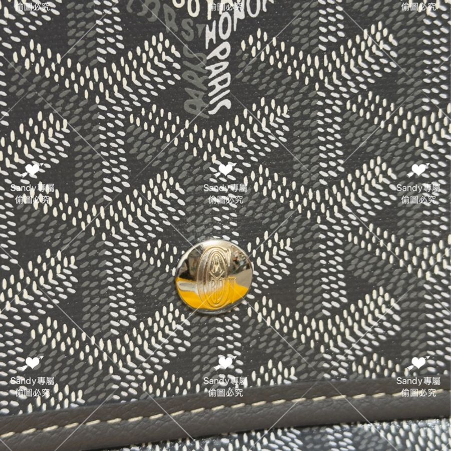 🩶Goyard 狗牙 信封包 灰色 全新全配 🩶-10