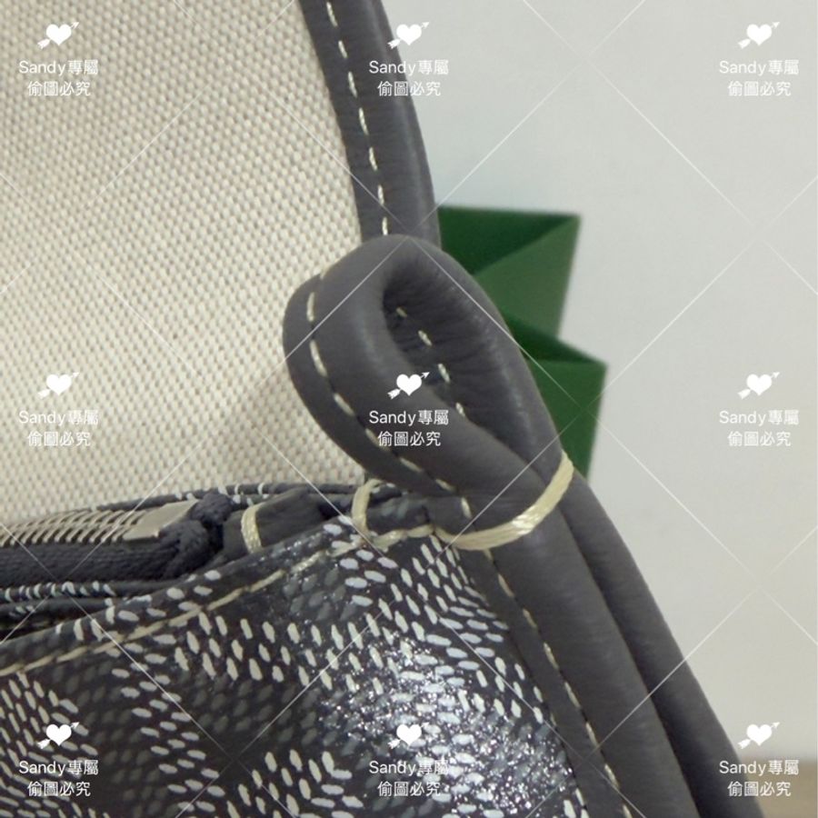 🩶Goyard 狗牙 信封包 灰色 全新全配 🩶-26