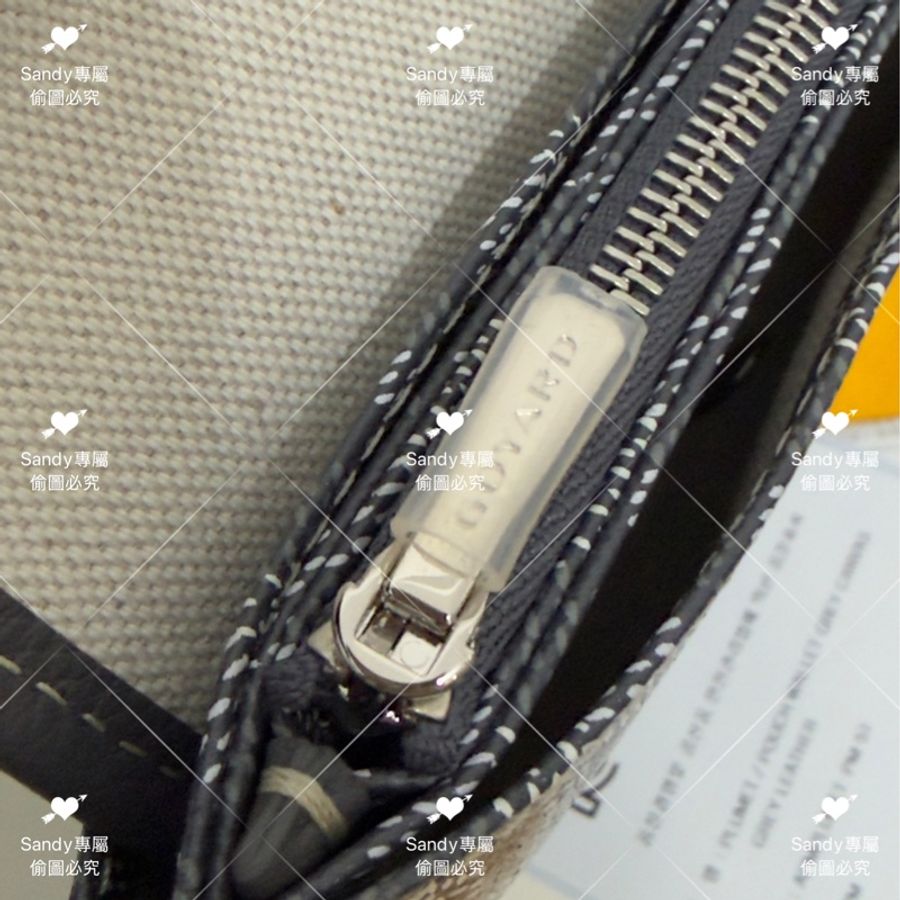 🩶Goyard 狗牙 信封包 灰色 全新全配 🩶-32
