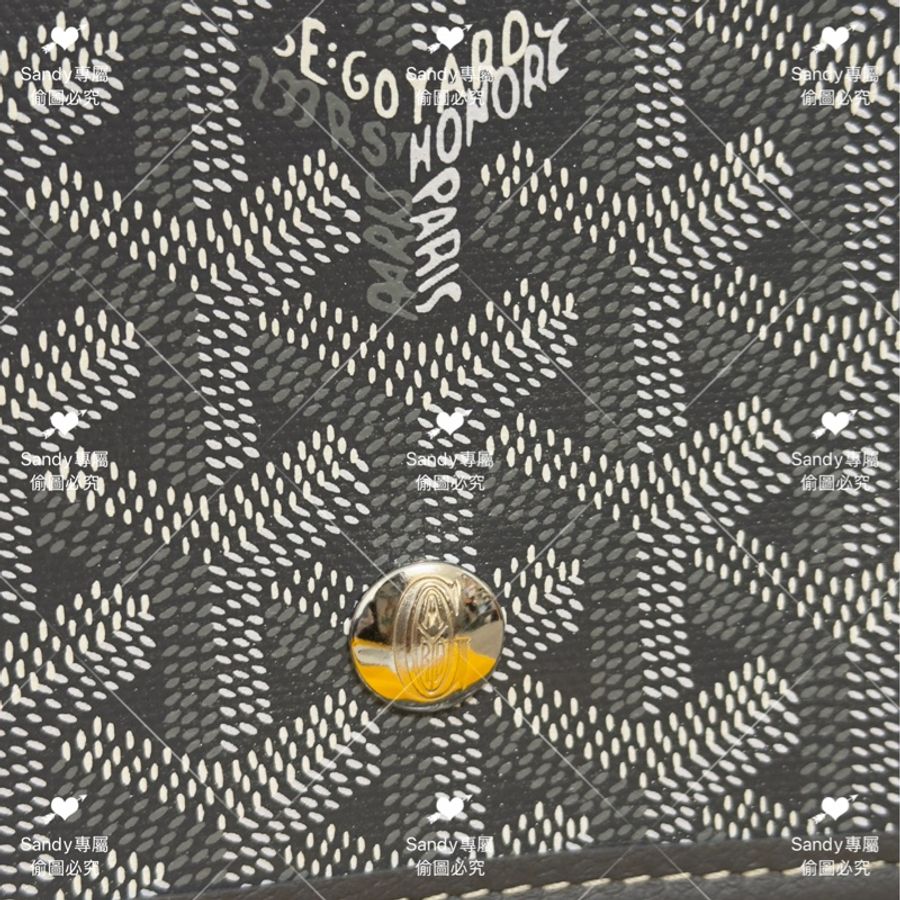 🩶Goyard 狗牙 信封包 灰色 全新全配 🩶-45
