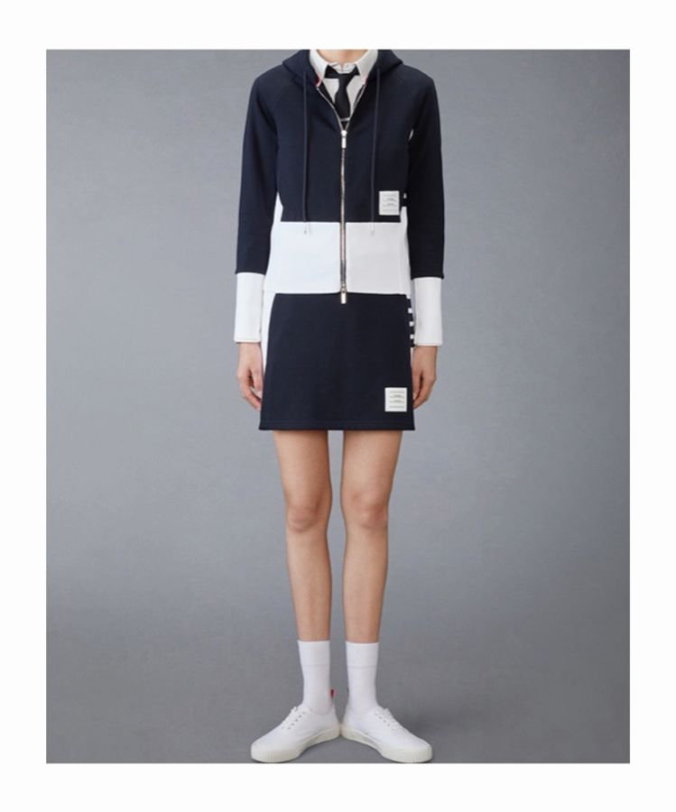 Thom Browne 女士 經典四條紋迷你半身裙IT-36 IT-38 IT-40 IT-42 IT-44碼-1