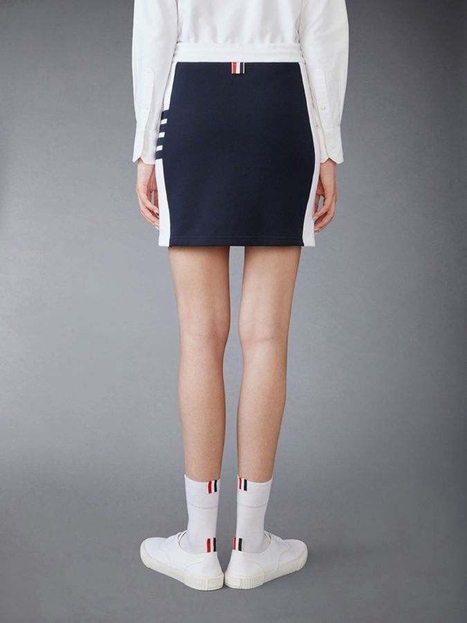 Thom Browne 女士 經典四條紋迷你半身裙IT-36 IT-38 IT-40 IT-42 IT-44碼-4