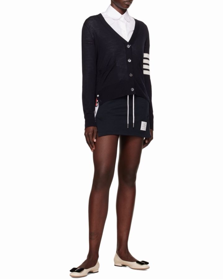 Thom Browne 女士 經典四條紋迷你半身裙IT-36 IT-38 IT-40 IT-42 IT-44碼-6