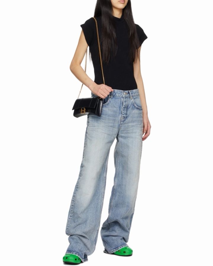 Balenciaga 女士 HOURGLASS鏈條單肩包均碼碼19.3cm*4.8cm*11.9cm-6