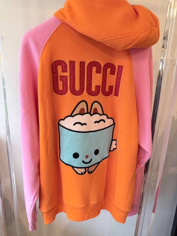 GUCCI✨ KAWAII聯名連帽可愛撞色外套 #M-2