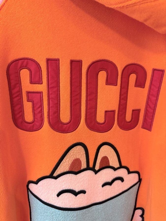 GUCCI✨ KAWAII聯名連帽可愛撞色外套 #M-4