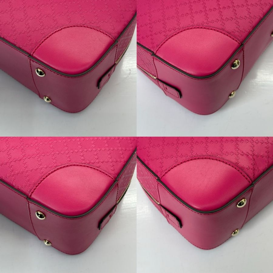 GUCCI 古馳 桃紅色DIAMANTE手提斜背2WAY包 354224-4