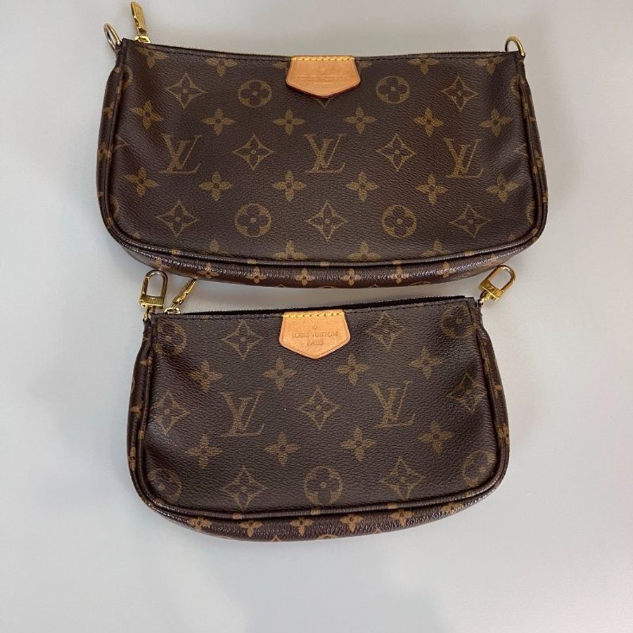 LV M44813 綠背帶老花五合一包-5