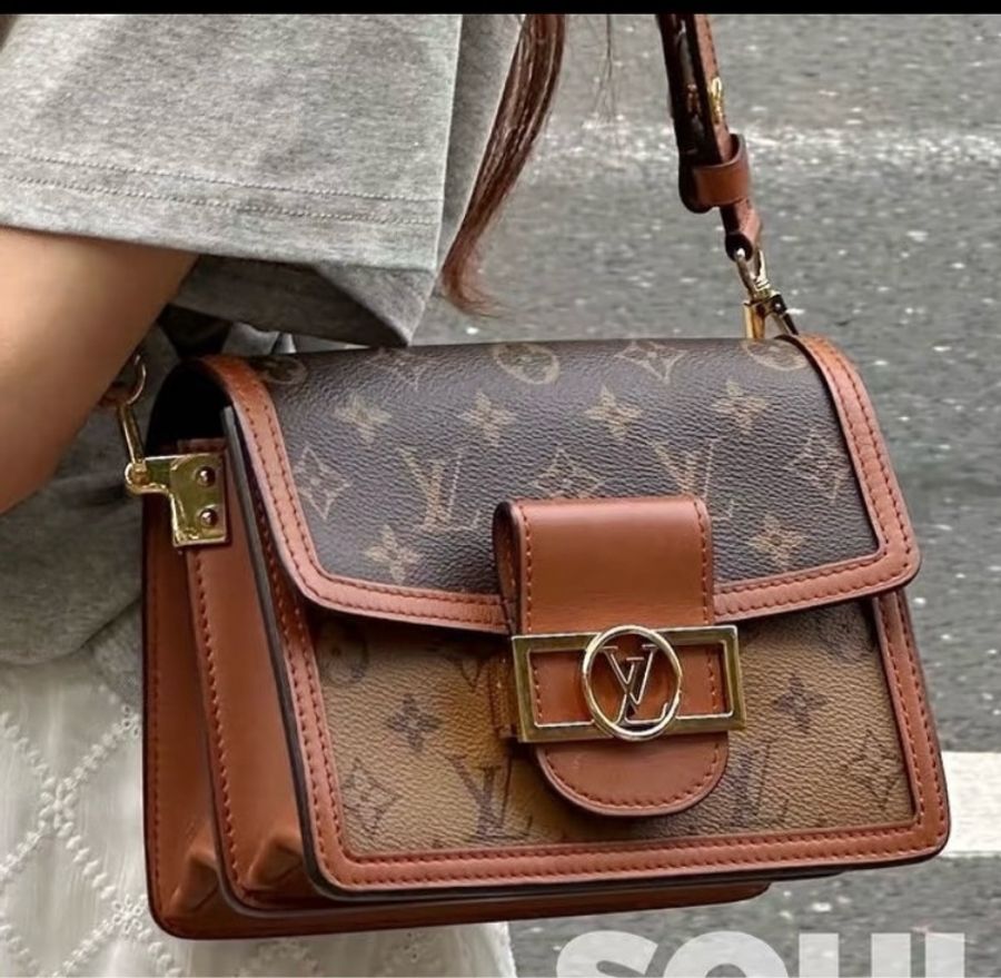 LV 路易威登 達芙妮 中號 全網最低價 99新 印花 單肩包-2