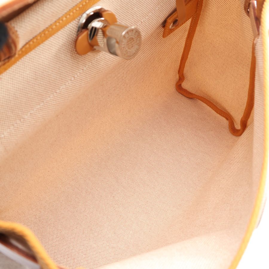 淺褐色帆布 Herbag 31 兩用包 U刻【HERMES 愛馬仕】-2